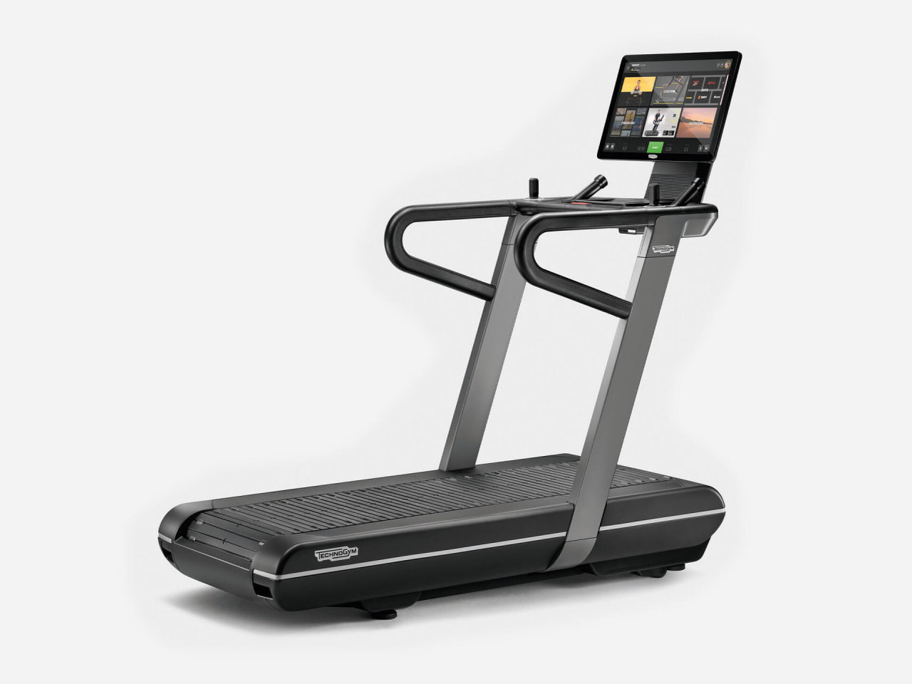 tapis de course connecté premium avec Écran 27" – slat belt tapis de course connecté premium avec Écran 27" – slat belt