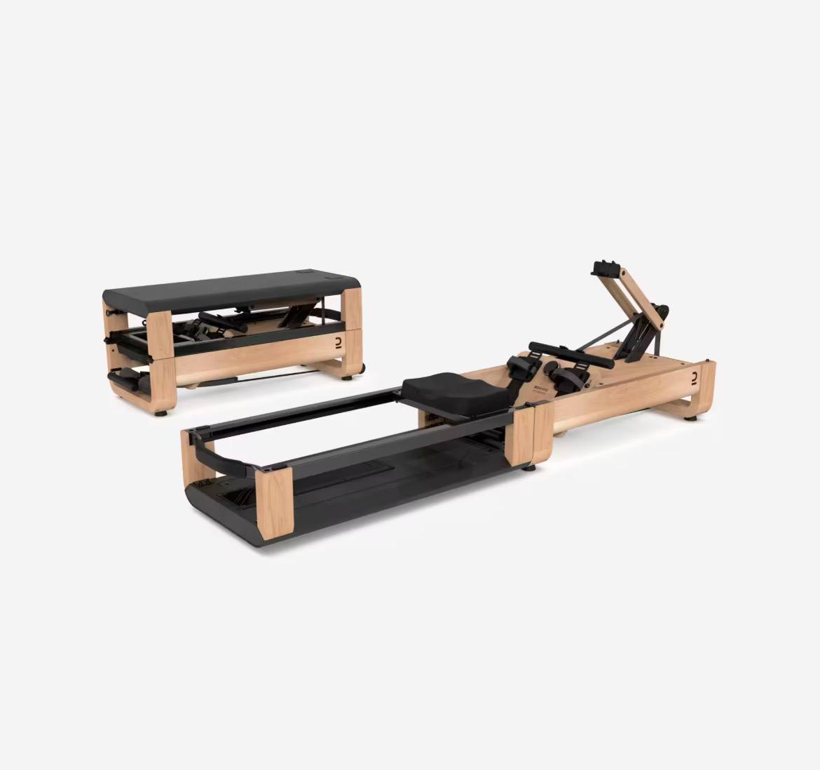 domyos woodrower 3 en 1 rameur banc connecté bois massif domyos woodrower 3 en 1 rameur banc connecté bois massif