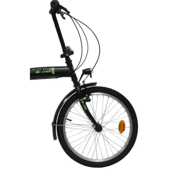 vélo pliant karma x one 20" – 6 vitesses shimano – noir mixte vélo pliant karma x one 20" – 6 vitesses shimano – noir mixte