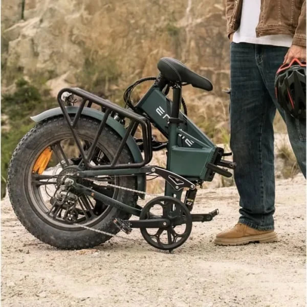 engwe engine pro 2.0 – fat bike Électrique pliant tout suspendu 20" – 75 nm | noir engwe engine pro 2.0 – fat bike Électrique pliant tout suspendu 20" – 75 nm | noir
