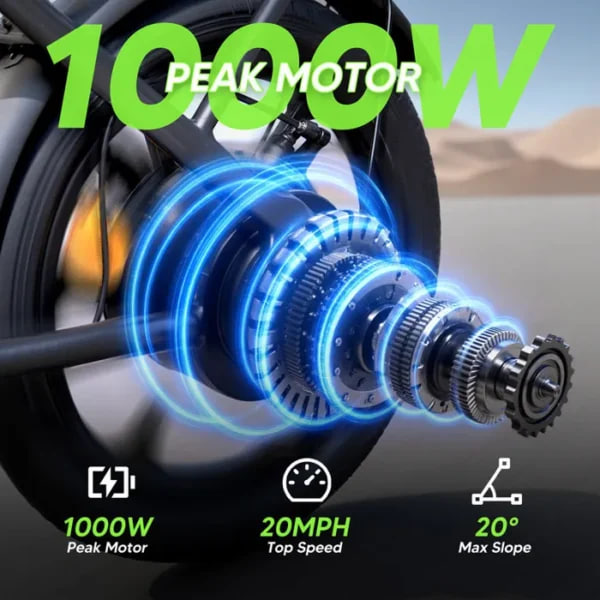 vélo Électrique pliant compact 16" – moteur 250w (crête 1000w) – autonomie 96 km – cadre bas mixte vélo Électrique pliant compact 16" – moteur 250w (crête 1000w) – autonomie 96 km – cadre bas mixte