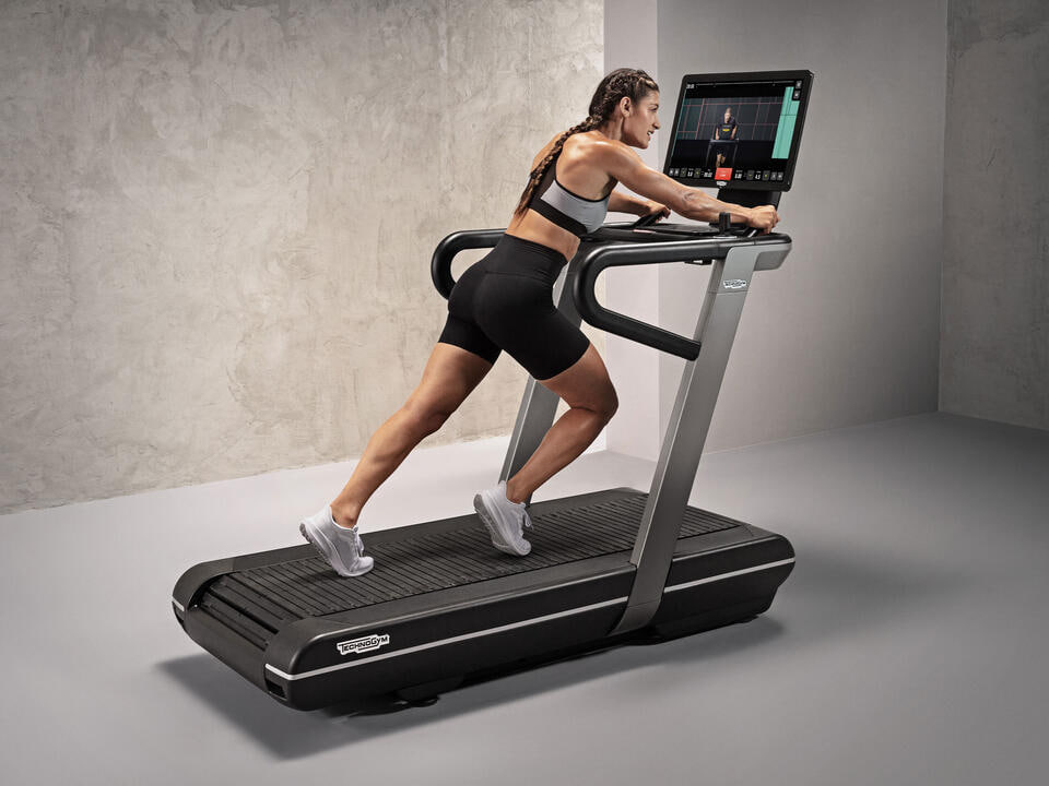 tapis de course connecté premium avec Écran 27" – slat belt tapis de course connecté premium avec Écran 27" – slat belt